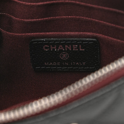 Chanel Caviar Quilted Cosmetic Case Black 6 of 8