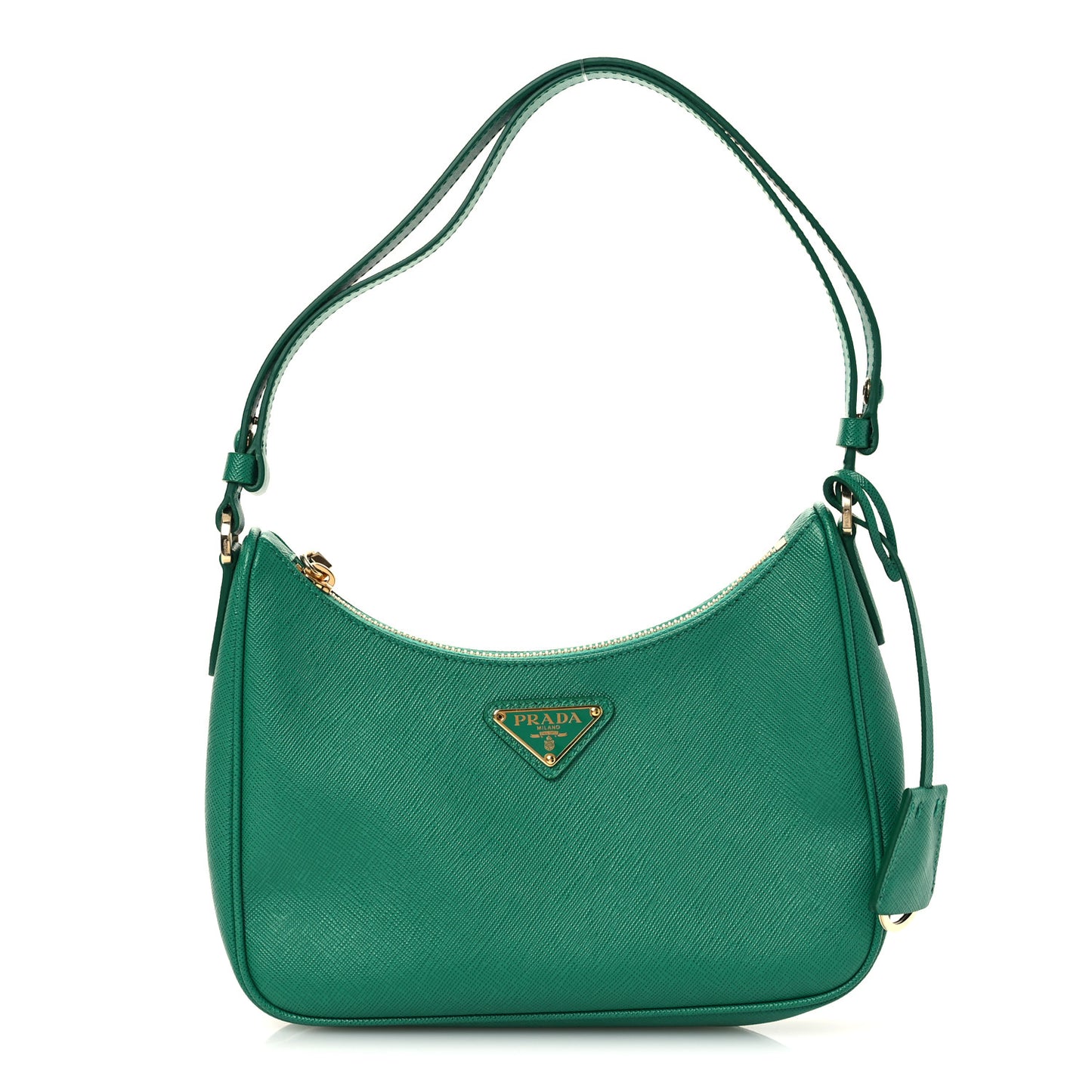 Saffiano Lux Mini Re-Edition Shoulder Bag Mango