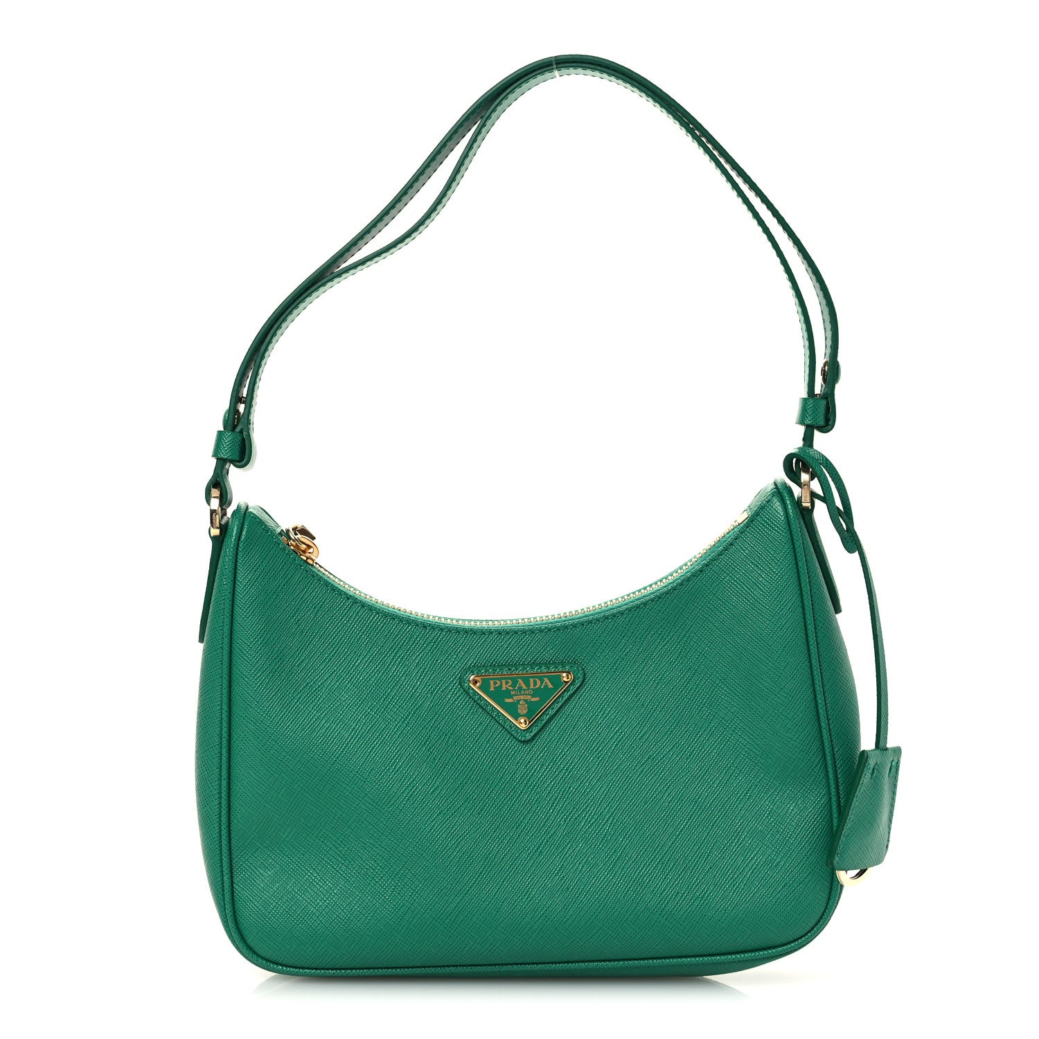 Prada Saffiano Lux Mini Re-Edition Shoulder Bag Mango 1 of 13