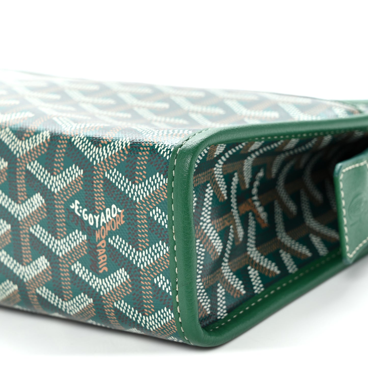 Goyardine Jouvence Toiletry Pouch MM Green