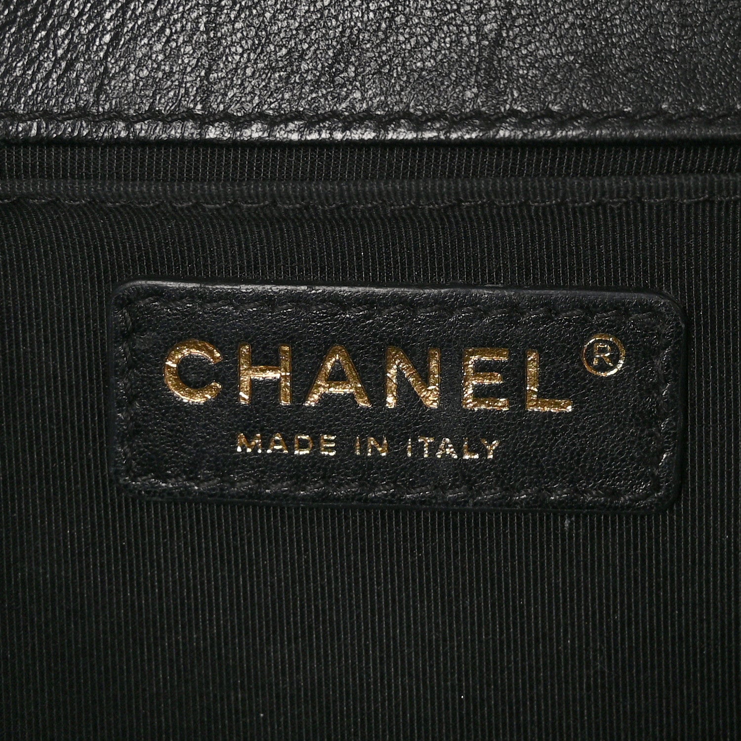 Chanel Lambskin Quilted Medium Boy Flap Black 6 of 11