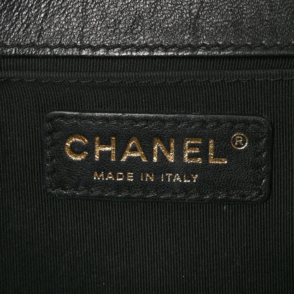 Chanel Lambskin Quilted Medium Boy Flap Black 6 of 11