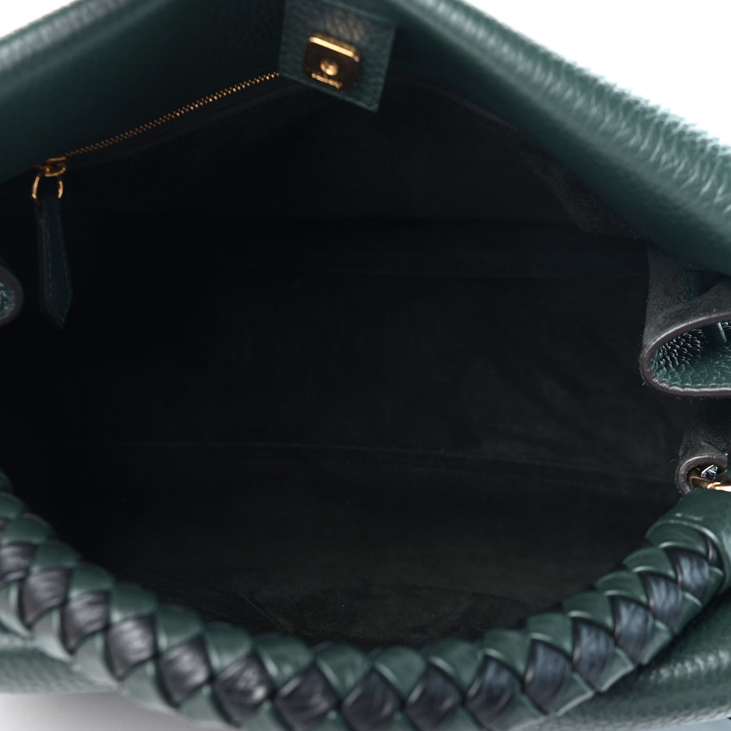 Mulberry Heavy Grain Iris Tote Mulberry Green 5 of 10