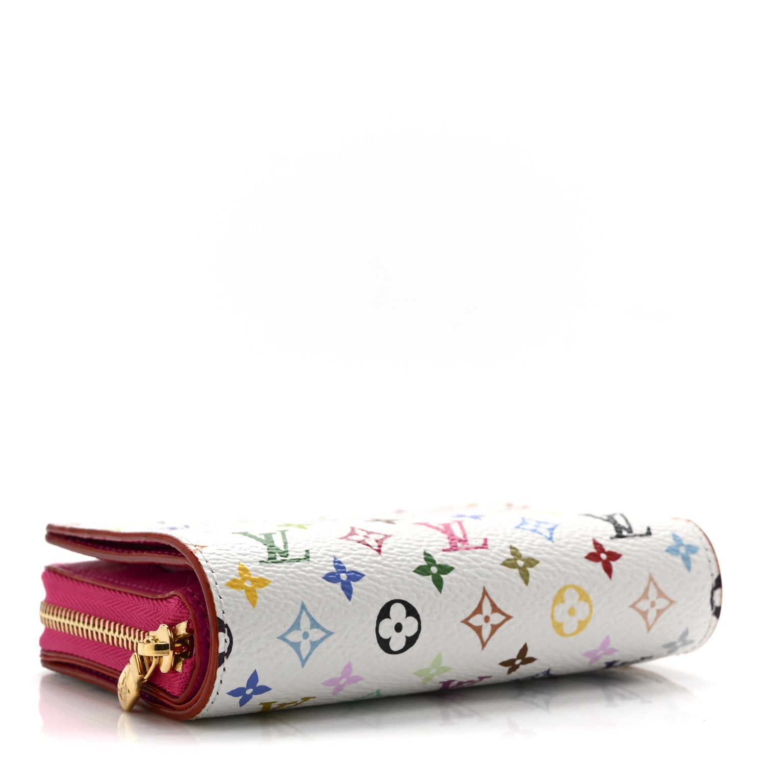 Louis Vuitton LV X TM Monogram Multicolor Portefeuille Lou Compact Wallet  White 4 of 10