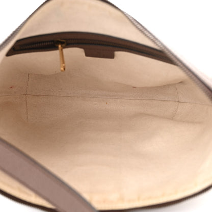Gucci GG Supreme Monogram Web Small Ophidia Half Moon Hobo Brown 5 of 13