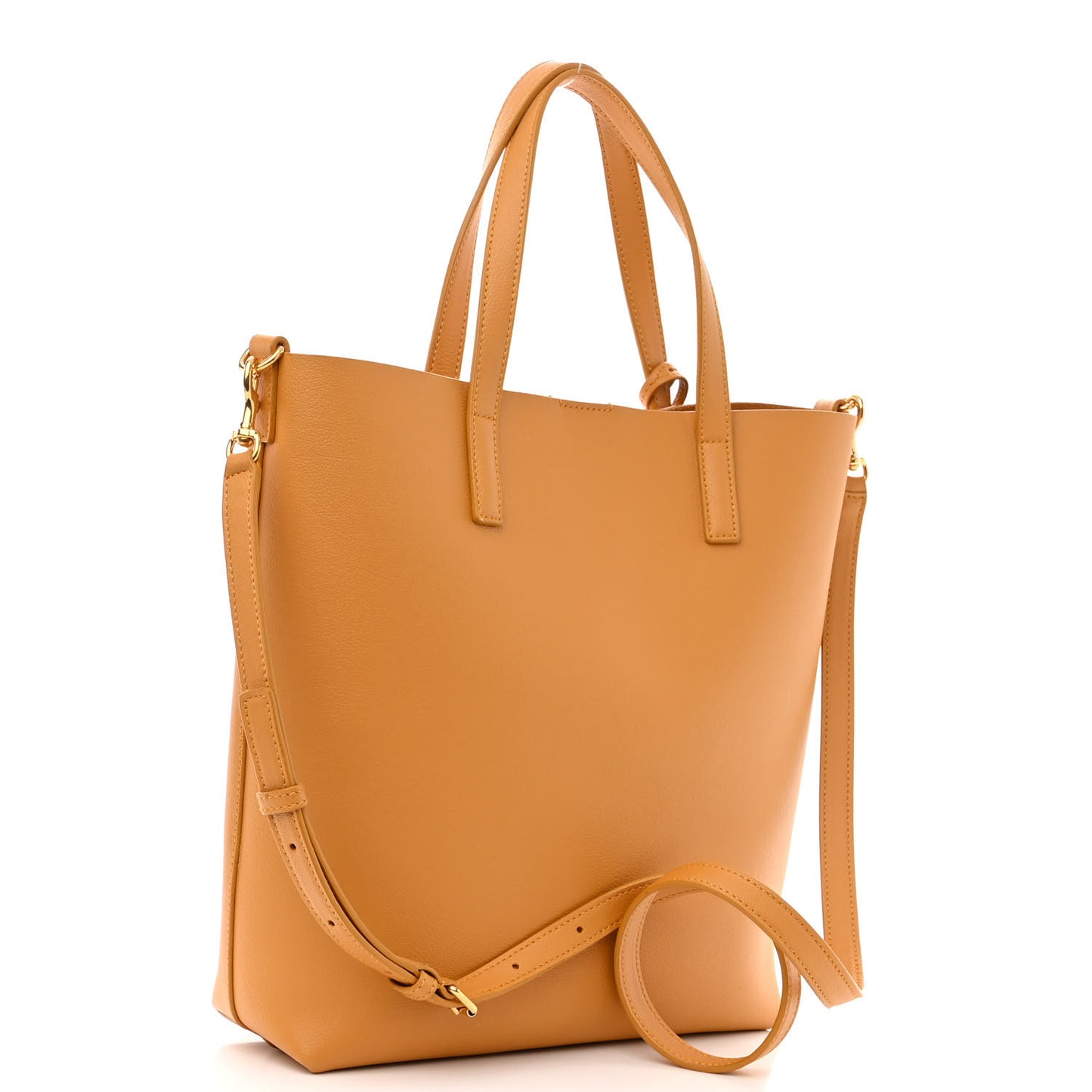 Calfskin Toy Shopping Tote Cheddar