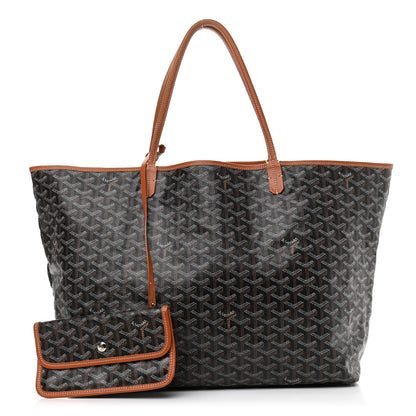 Goyard Goyardine Saint Louis GM Black Gold 1 of 20