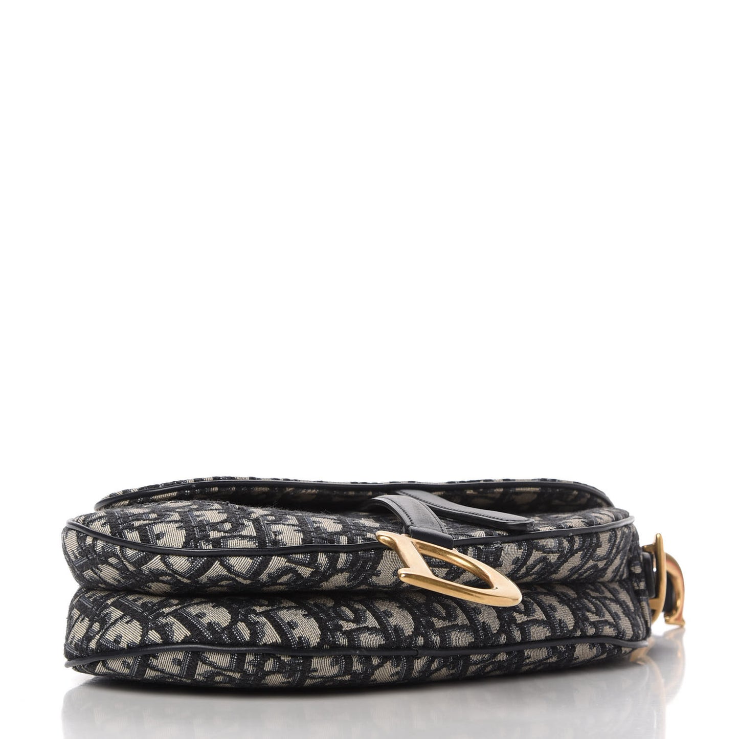 Oblique Saddle Bag Blue