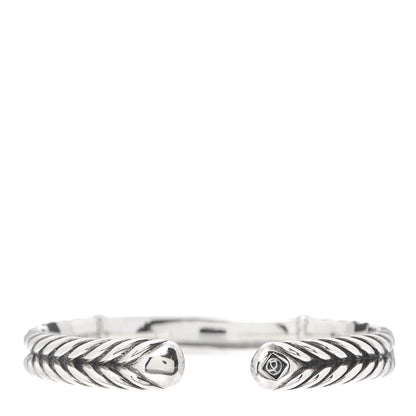 David Yurman Sterling Silver Chevron ID Bracelet 1 of 6