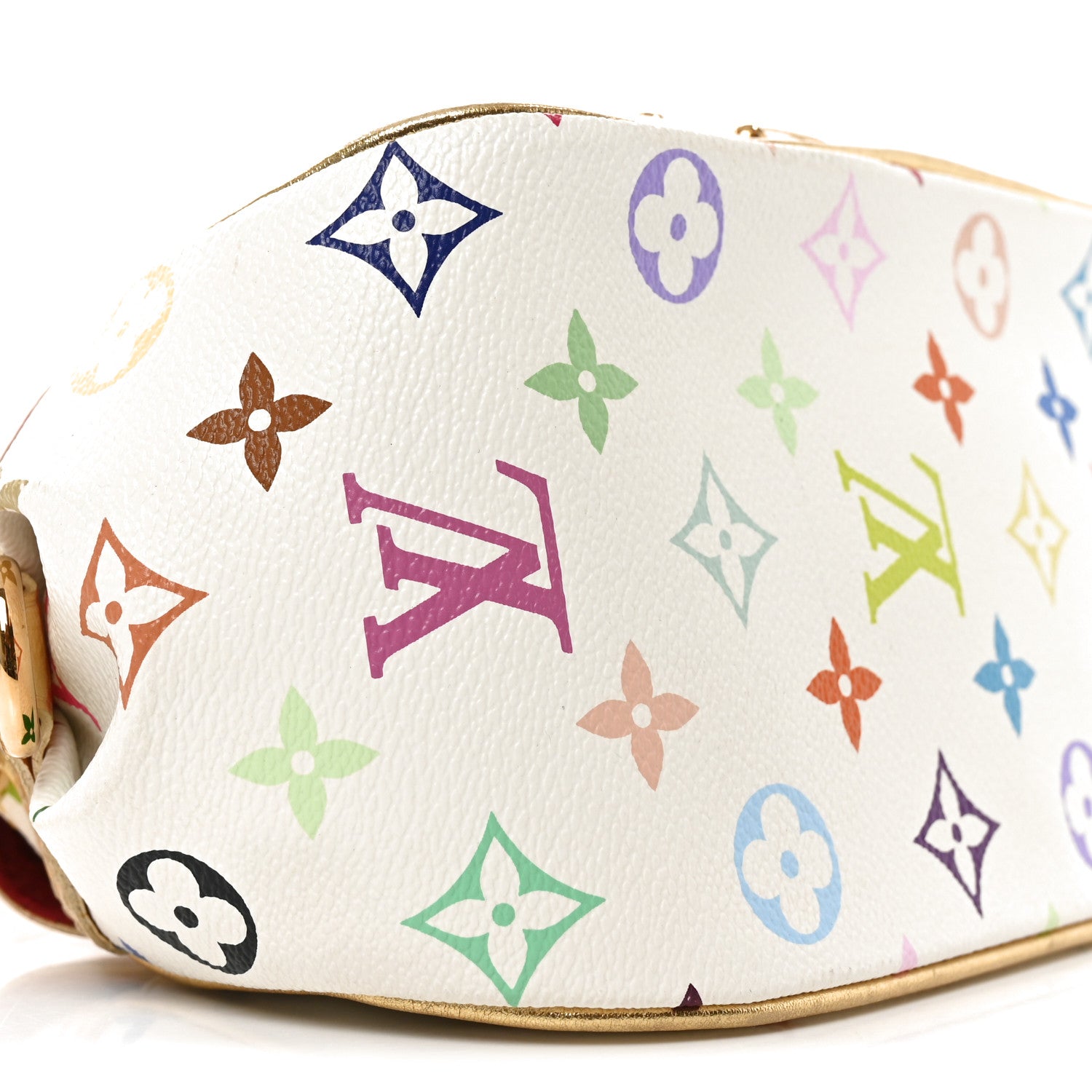 Louis Vuitton Monogram Multicolor Marilyn White Gold 8 of 9