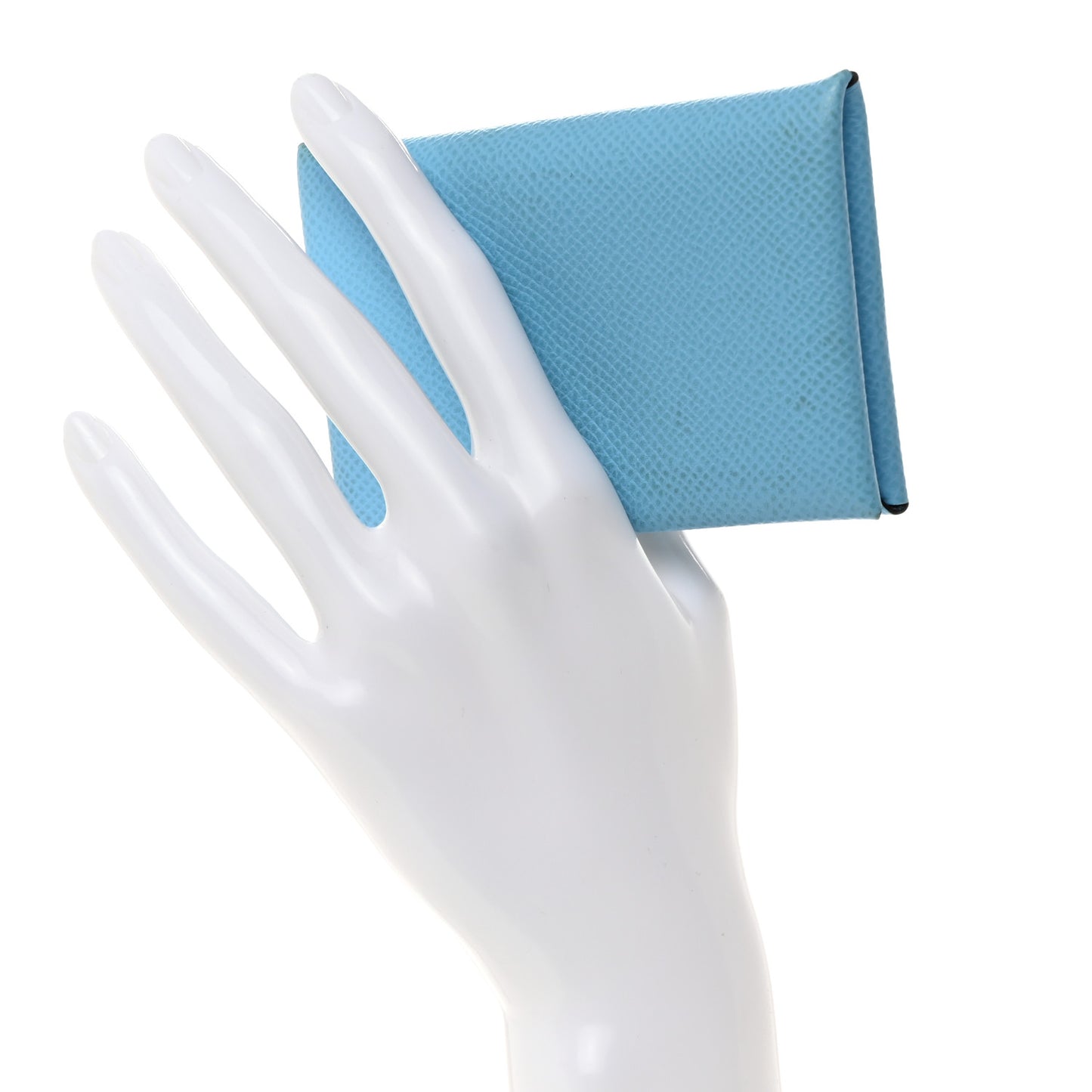 Epsom Calvi Card Case Celeste