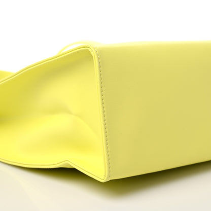 Telfar Vegan Leather Medium Shopping Bag Margarine 8 of 9