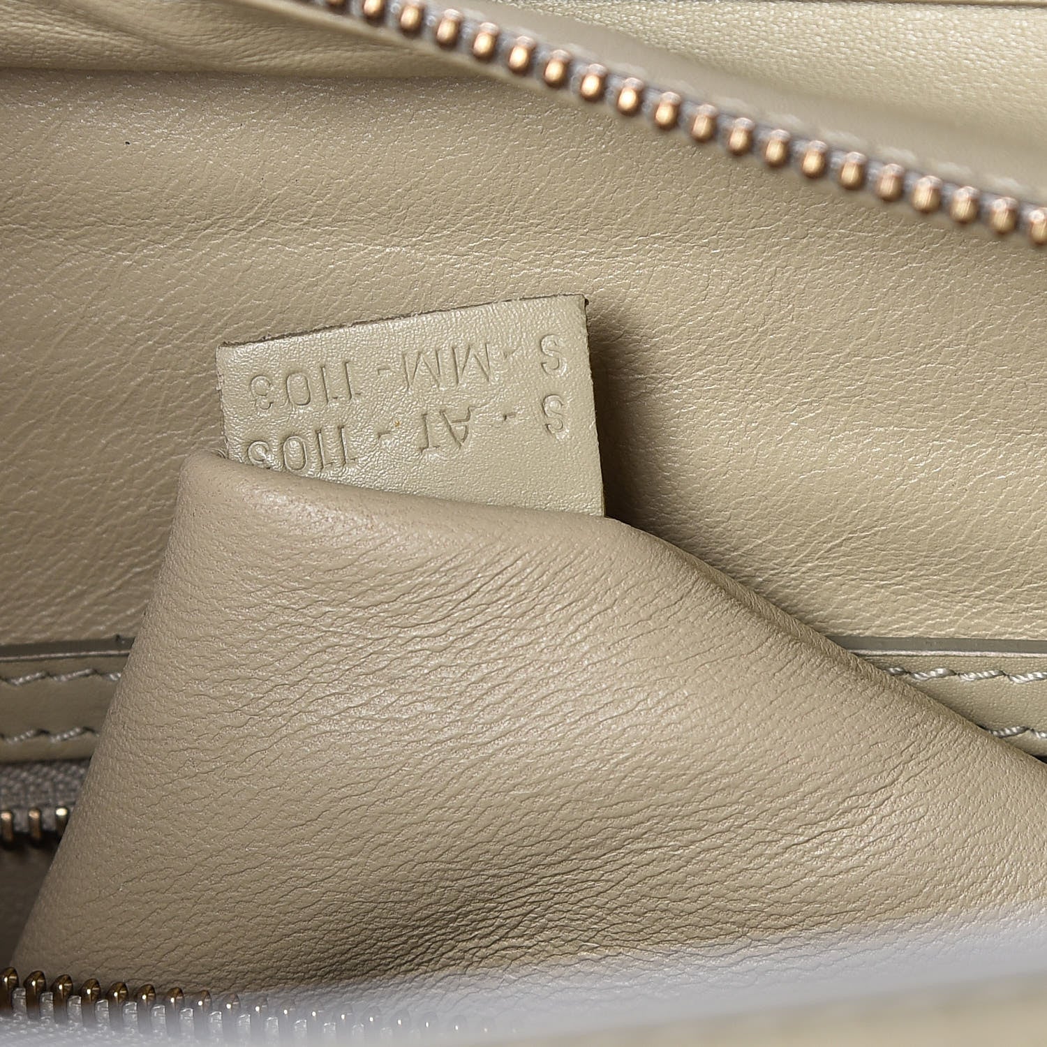 Celine Smooth Calfskin Mini Luggage Light Grey 9 of 31