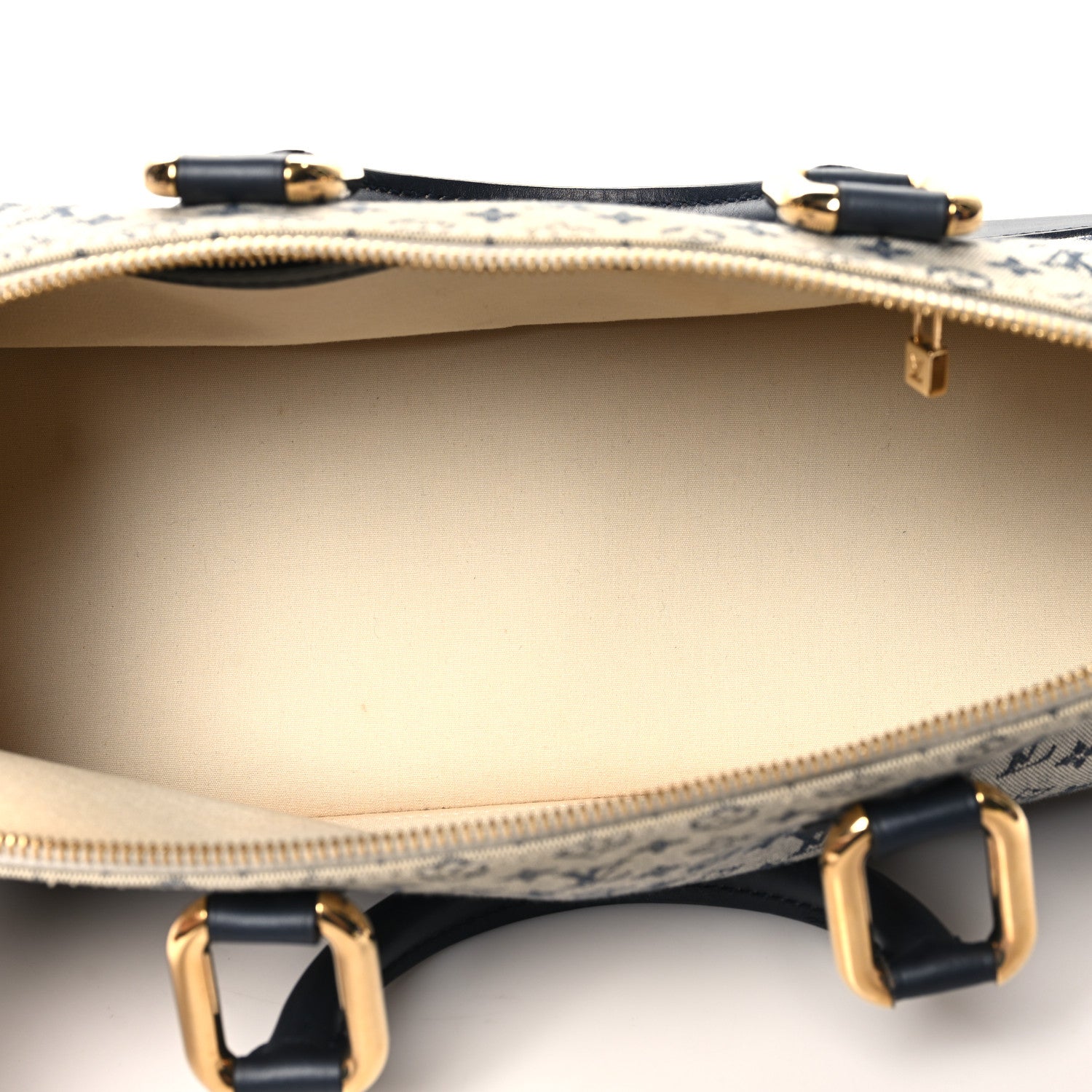 Louis Vuitton Mini Monogram Alma Long Blue 5 of 9