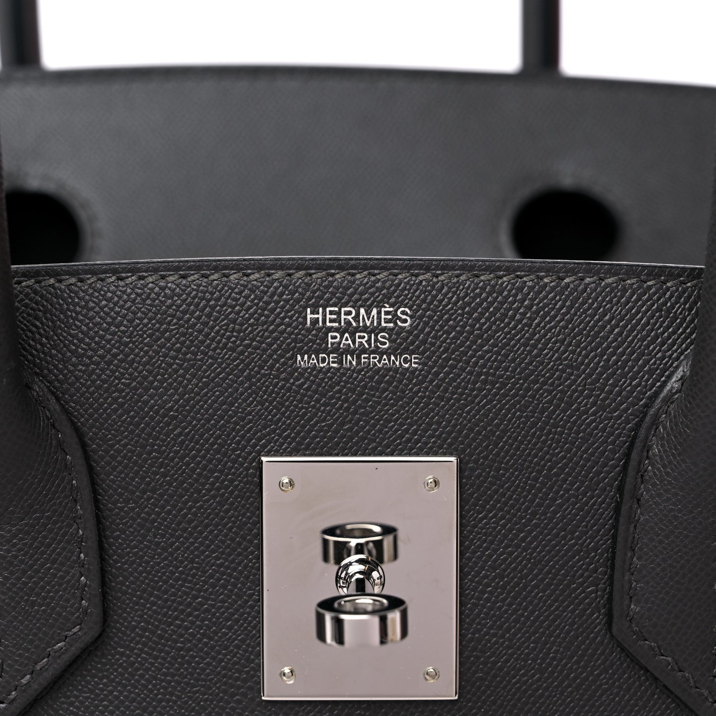 Madame Calfskin Birkin Sellier 30 Graphite