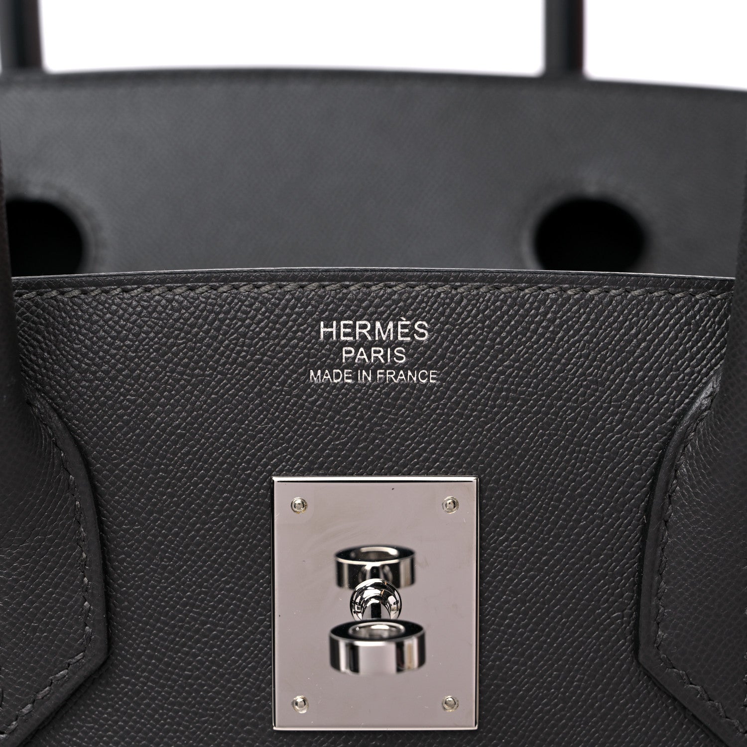Hermes Madame Calfskin Birkin Sellier 30 Graphite 6 of 10