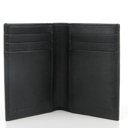 Burberry Horseferry Check Elton Mens Slim Billfold Wallet Charcoal 5 of 8