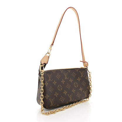 Louis Vuitton Monogram Chain Pochette Accessories 3 of 10