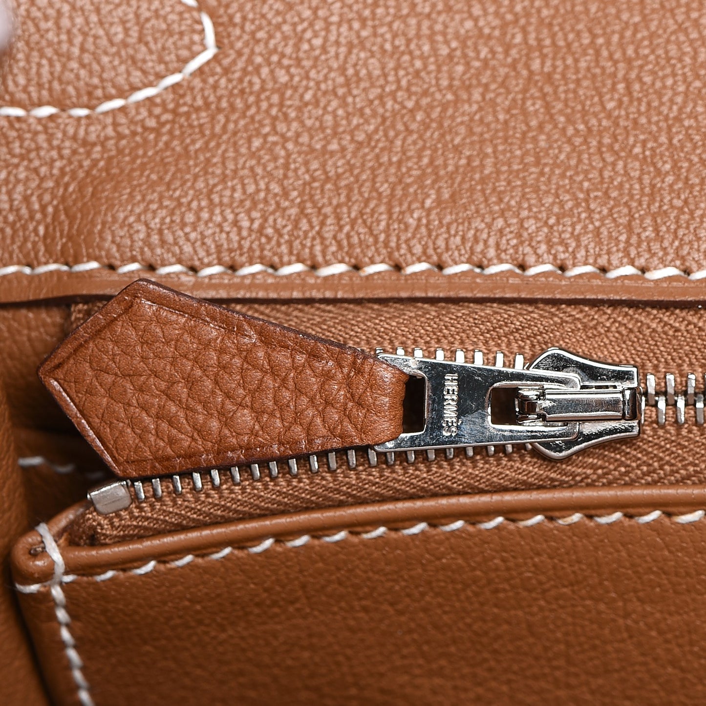Natural Barenia Faubourg Birkin 30 Fauve