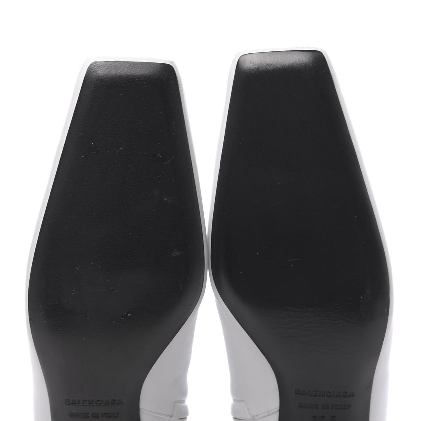 Sheepskin Typo Ankle Booties 36.5 White