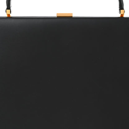 Celine Box Calfskin Medium Clasp Bag Black 9 of 11