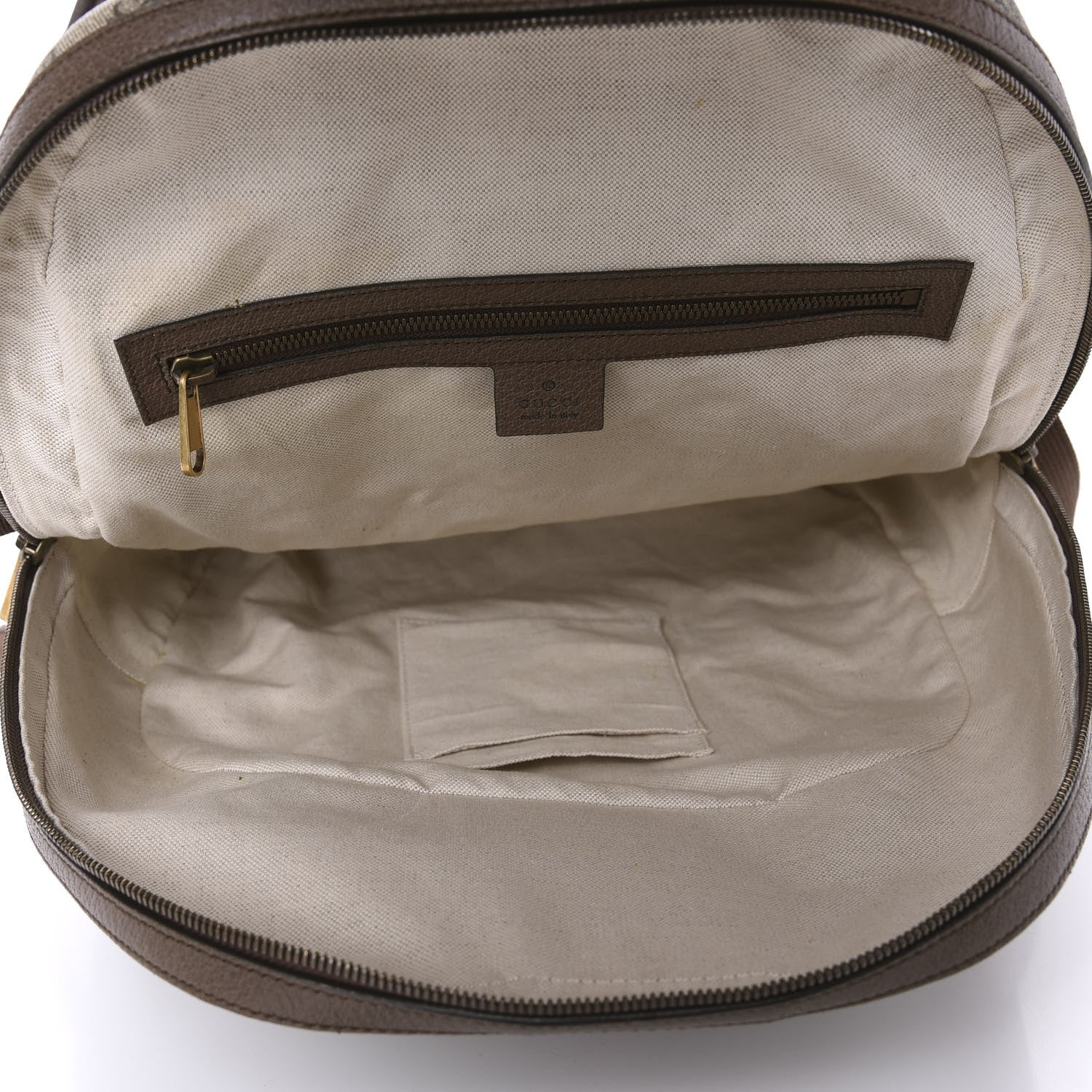 Gucci GG Supreme Monogram Medium Ophidia Day Backpack Brown 4 of 13
