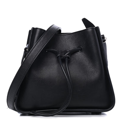 3.1 Phillip Lim Smooth Calfskin Mini Soleil Bucket Bag Black 1 of 5