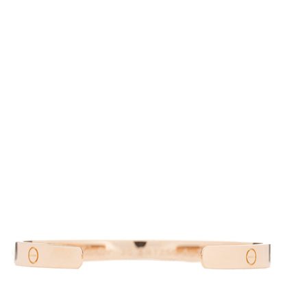 Cartier 18K Pink Gold LOVE Cuff Bracelet 20 2 of 3
