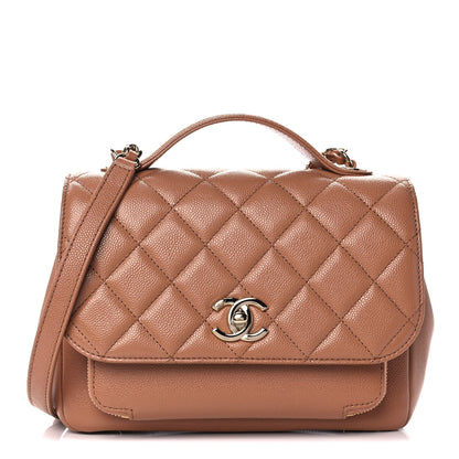Chanel Caviar Quilted Medium Business Affinity Flap Brown 1 of 10