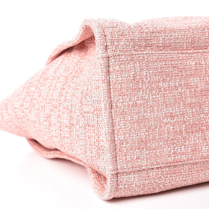 Chanel Canvas Large Deauville Tote Pink 8 of 10