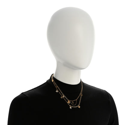 Louis Vuitton Metal Crystal Blooming Supple Necklace 2 of 8