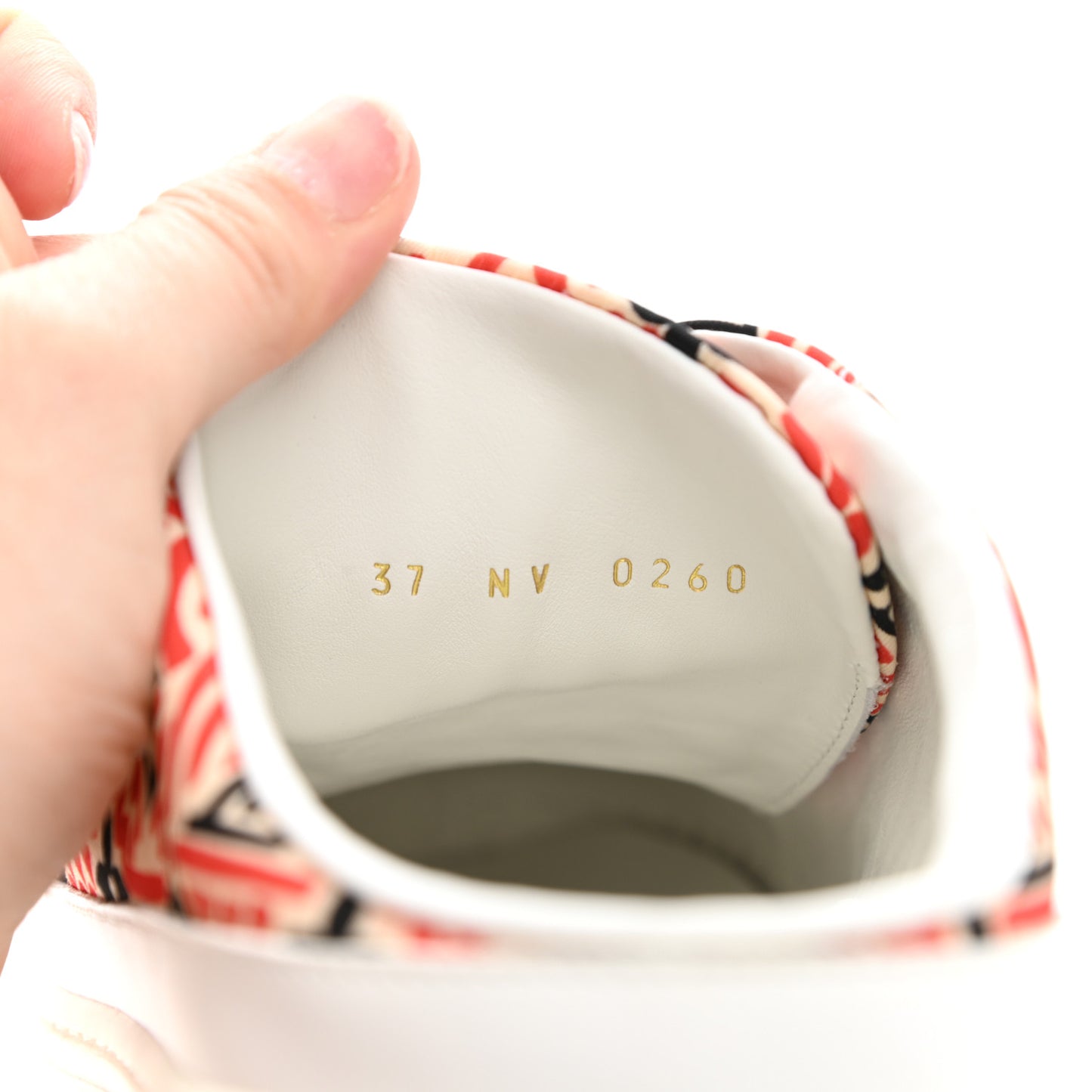 Nylon Monogram Crafty Open Back Sneaker 37