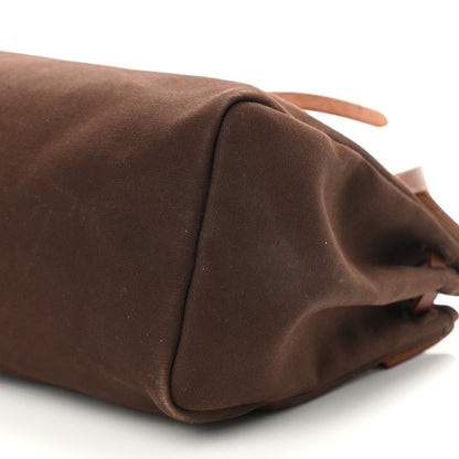 Hermes Toile Vache Hunter Herbag Cabas PM Havane 10 of 17
