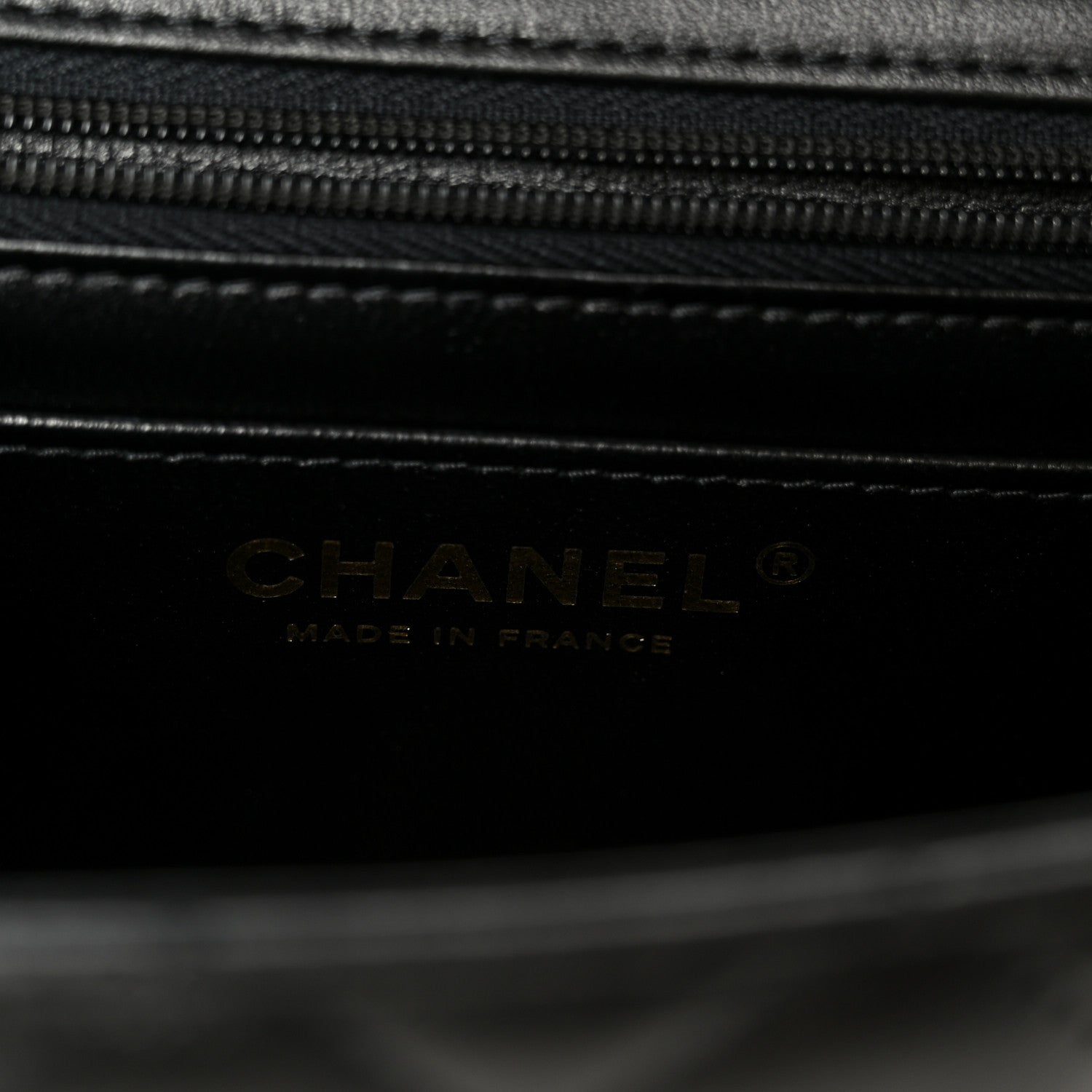 Chanel Lambskin Quilted Mini Rectangular Flap Black 6 of 12