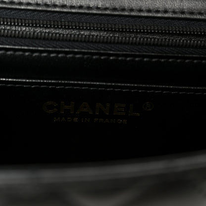 Chanel Lambskin Quilted Mini Rectangular Flap Black 6 of 12