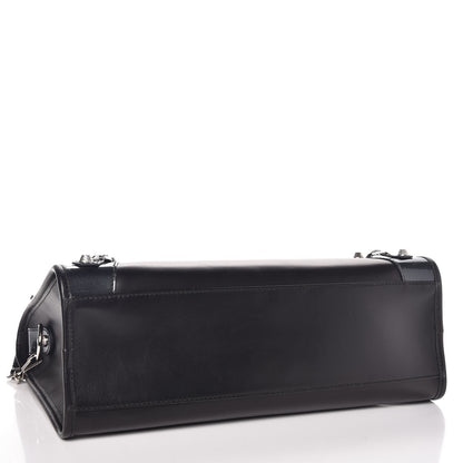 Balenciaga Smooth Calfskin Metallic Patent Giant 12 Silver Hardware City Black Gris 4 of 8