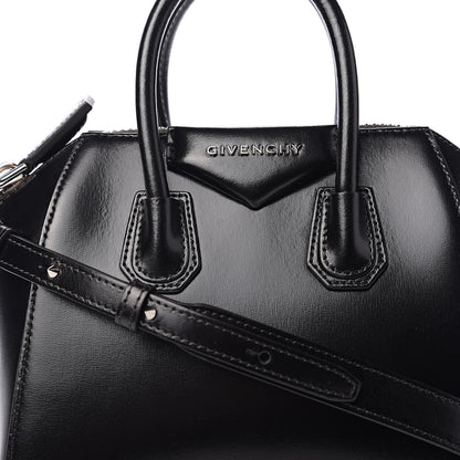 Givenchy Shiny Lord Calfskin Mini Antigona Black 6 of 8