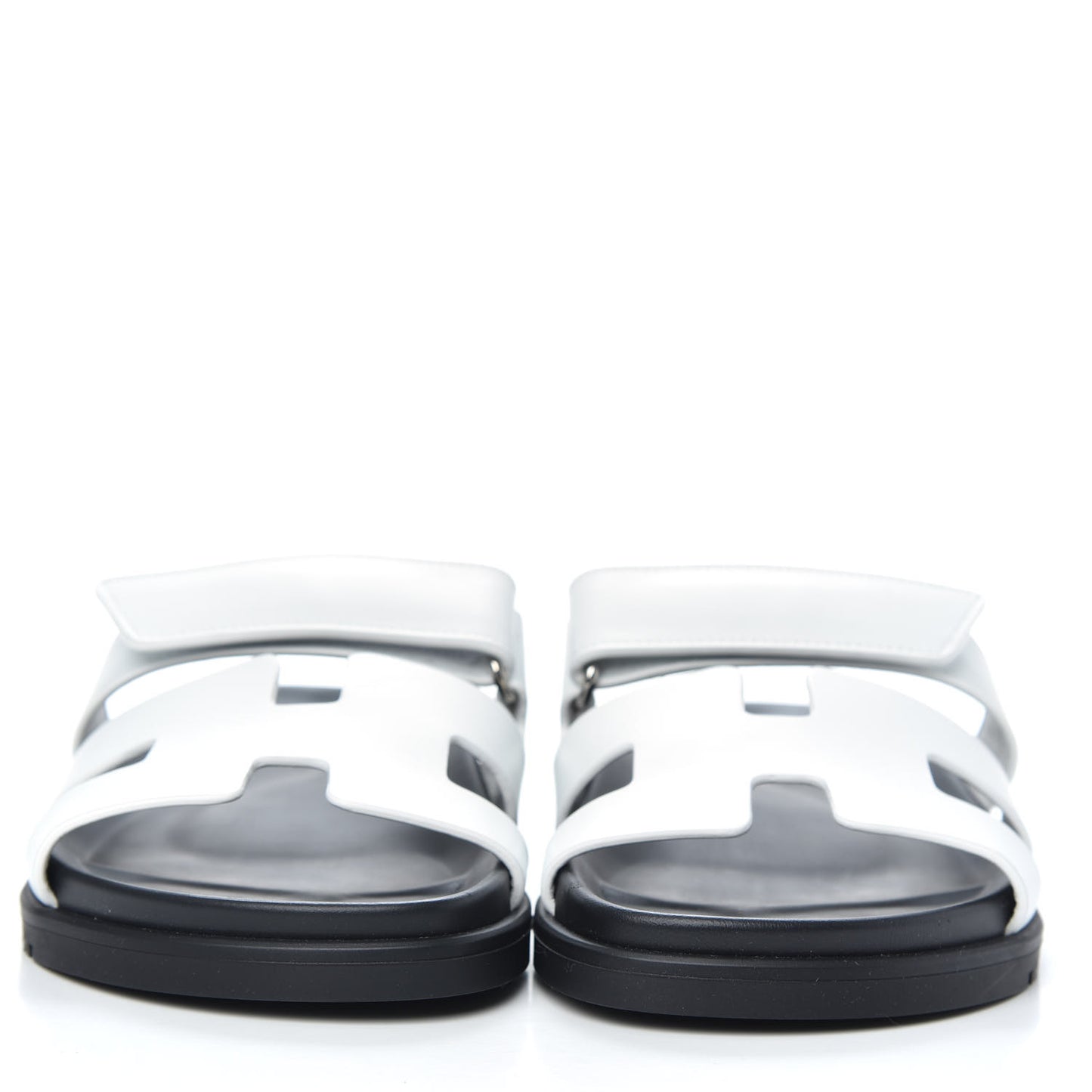 Calfskin Womens Chypre Sandals 38 White