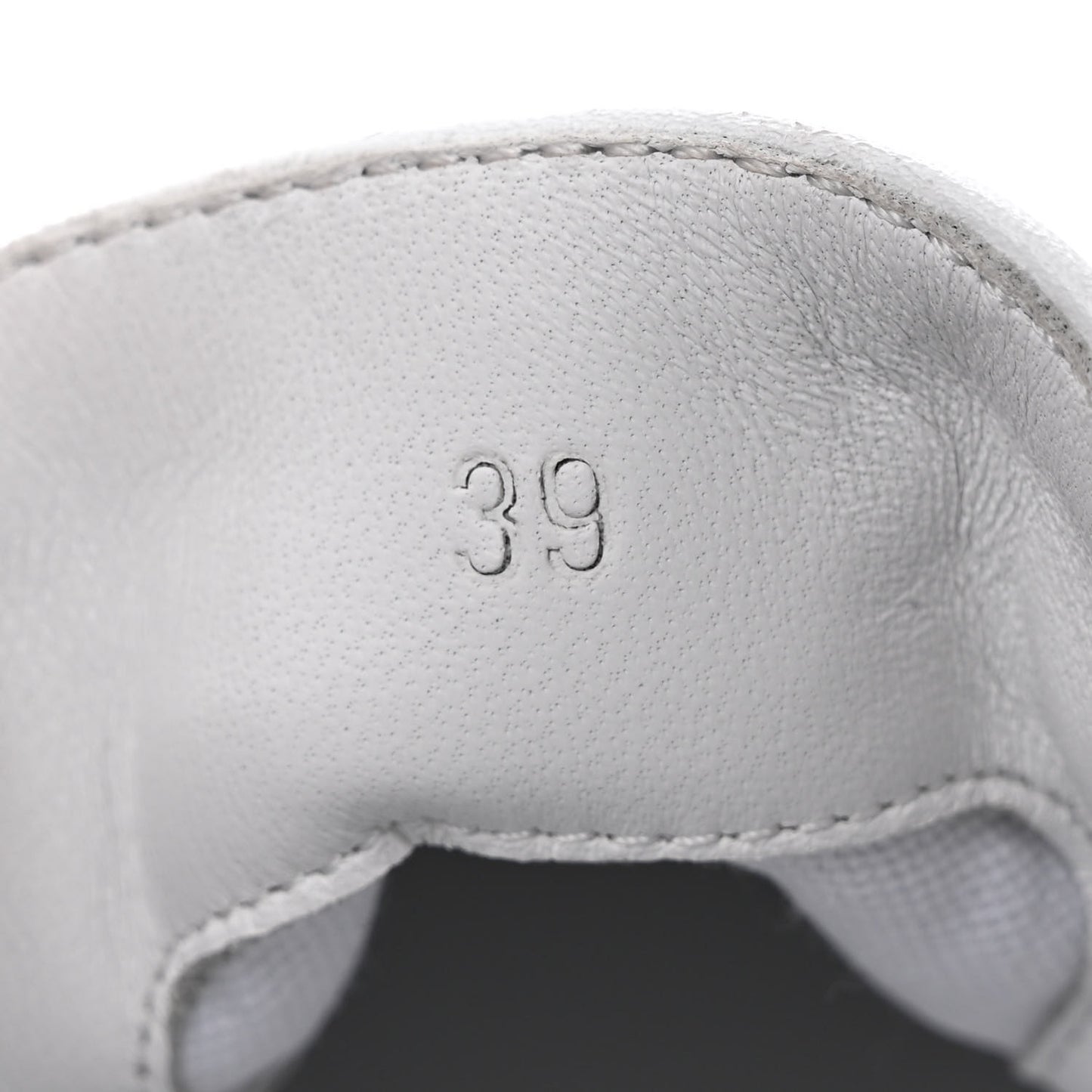 Canvas Calfskin Get Sneakers 39 Prunoir White