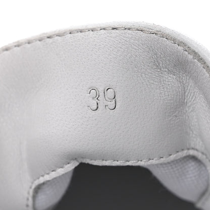 Hermes Canvas Calfskin Get Sneakers 39 Prunoir White 8 of 9