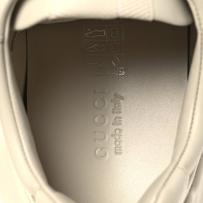 Gucci Apollo Calfskin Womens Interlocking G Rython Sneakers 40 Ivoire 9 of 12