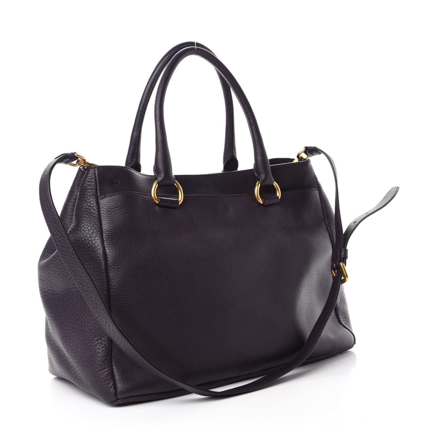 Vitello Daino Tote Melanzana