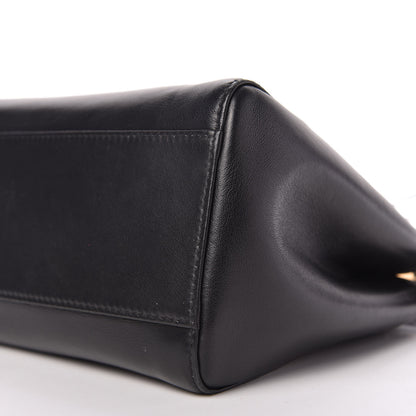 Fendi Nappa Mini Peekaboo Iconic Satchel Black 7 of 9