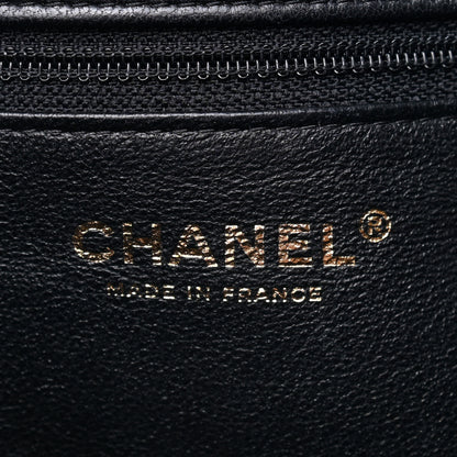 Chanel Lambskin Quilted Flap Clutch Black 6 of 7