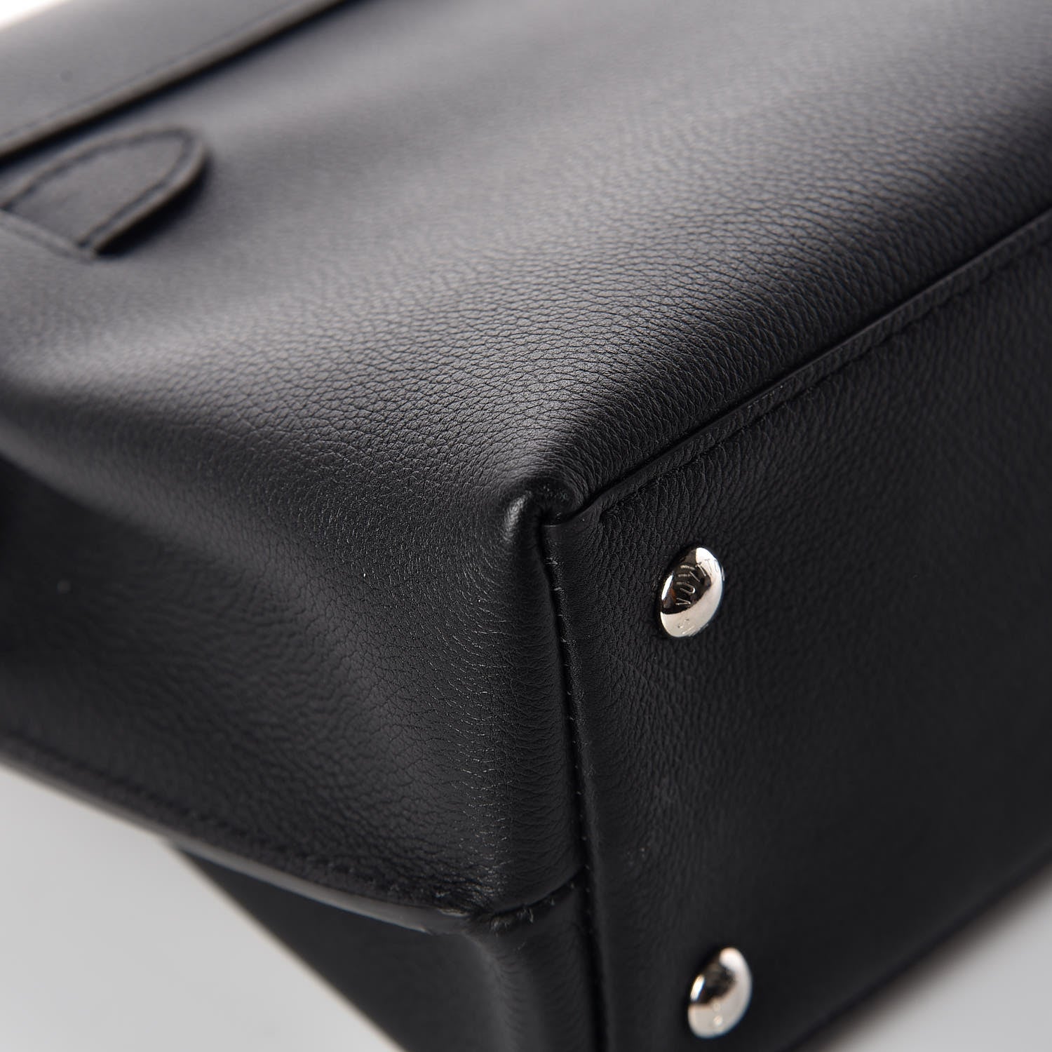 Louis Vuitton Calfskin Lockme Ever BB Black 12 of 13