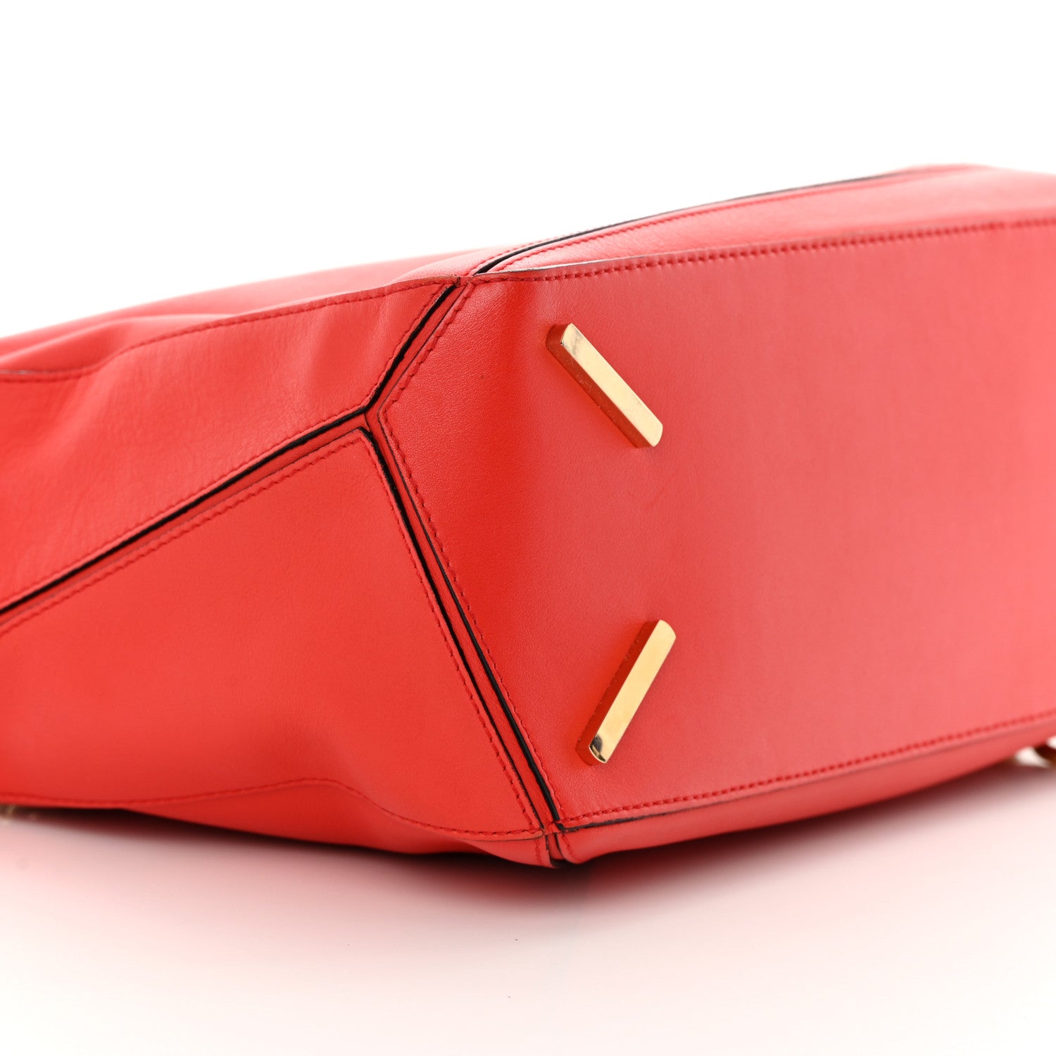 Loewe Calfskin Medium Puzzle Bag Scarlet 9 of 17