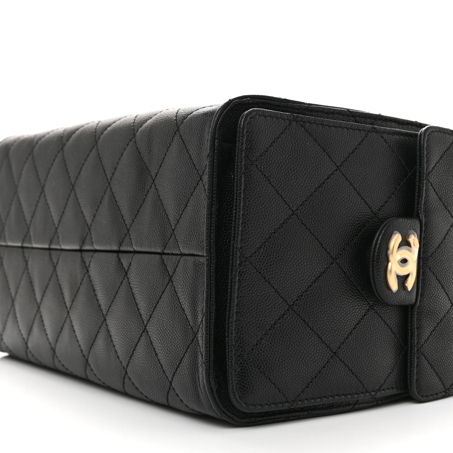 Chanel Caviar Quilted Small Chanel 25 Handbag Black 9 of 9