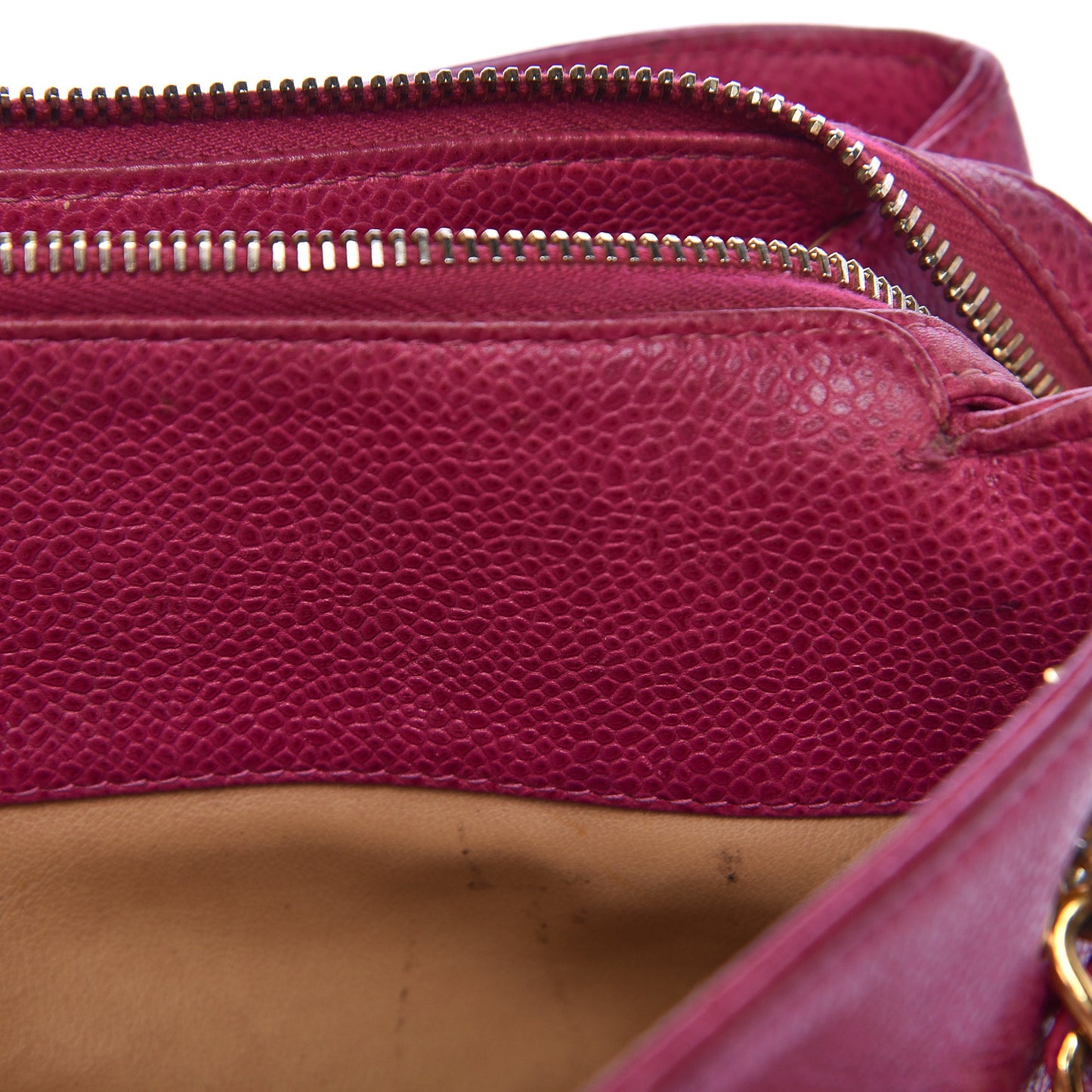 Caviar CC Shoulder Bag Pink