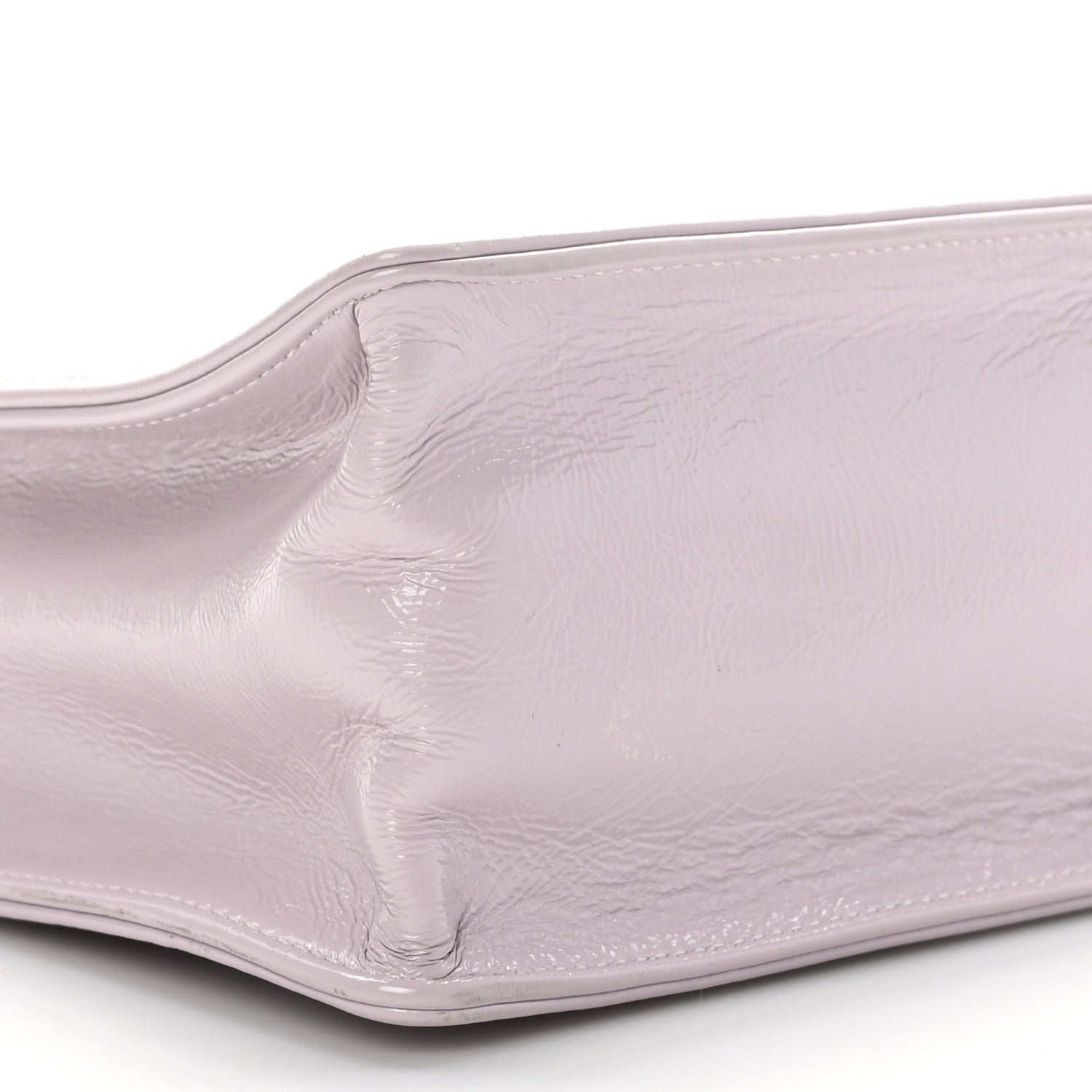 Chanel Lambskin CC Shoulder Bag Lilac 8 of 10