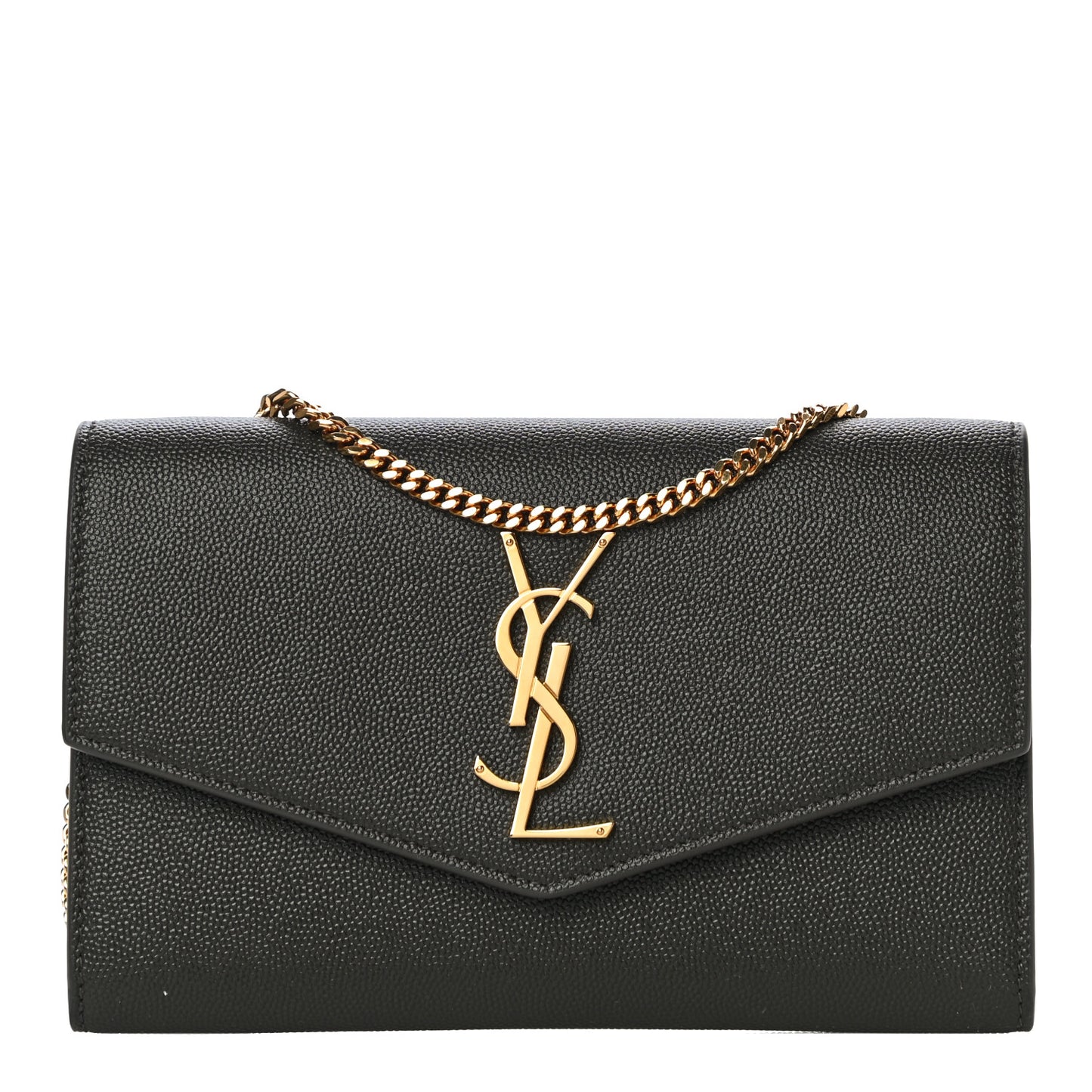 Grain De Poudre Uptown Chain Wallet Pebble